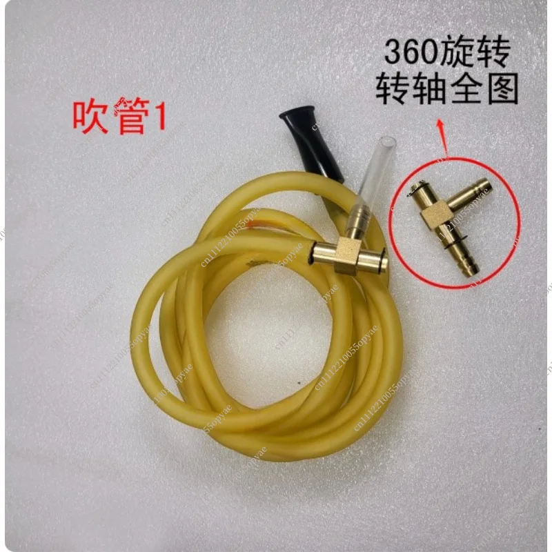 

Glass Blowing Tube Lampworking Blow Hose Thermoplastic Glass Blowpipe Mouthpiece Tool