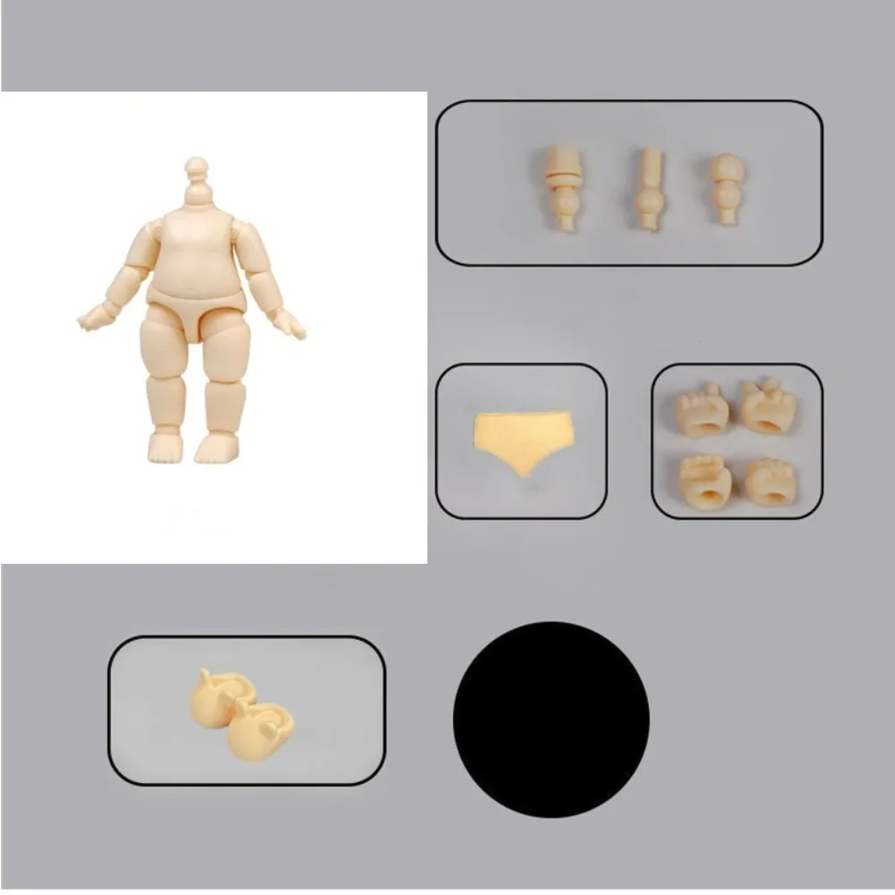 

Birthday Gift Obitsu 11 YMY Body Multi-Joint Dress Up Small Gsc Body Movable White Skin BJD Model Doll Girls Children