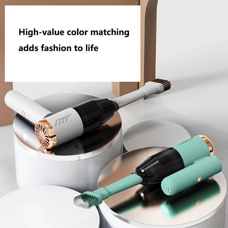 샤오미 휴대용 차량용 진공 청소기 강력한 흡입력 다기능 무선 핸드헬드 블로워 접이식 미니 청소기