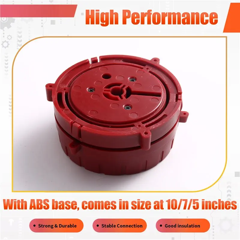 B63B-For Open Reel Tape Machine For Tascam TEAC Studer Revox Nab Hub Adapter Set Including Silicone Height Adjustments Spacers