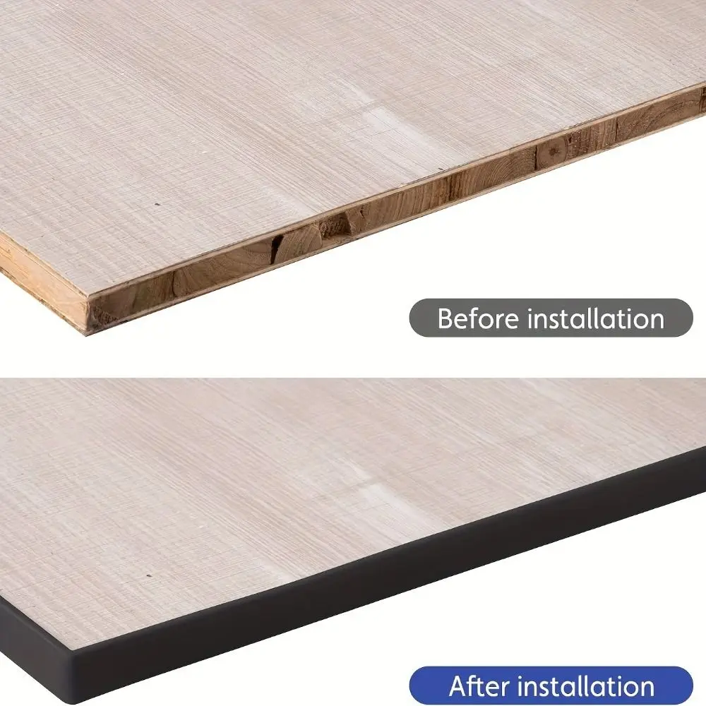 Self Adhesive U-shaped Edge Banding Sealing TPE Edge Banding Strip Fixation U-Shaped Bumper Strip Home Decor