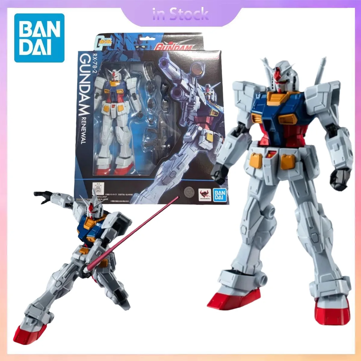

Оригинальный Bandai, оригинальный в наличии RX-78-2, обновленный новый ver Gundam Universe, коллекция аниме, экшн-фигурки, наборы моделей, игрушки, подарки
