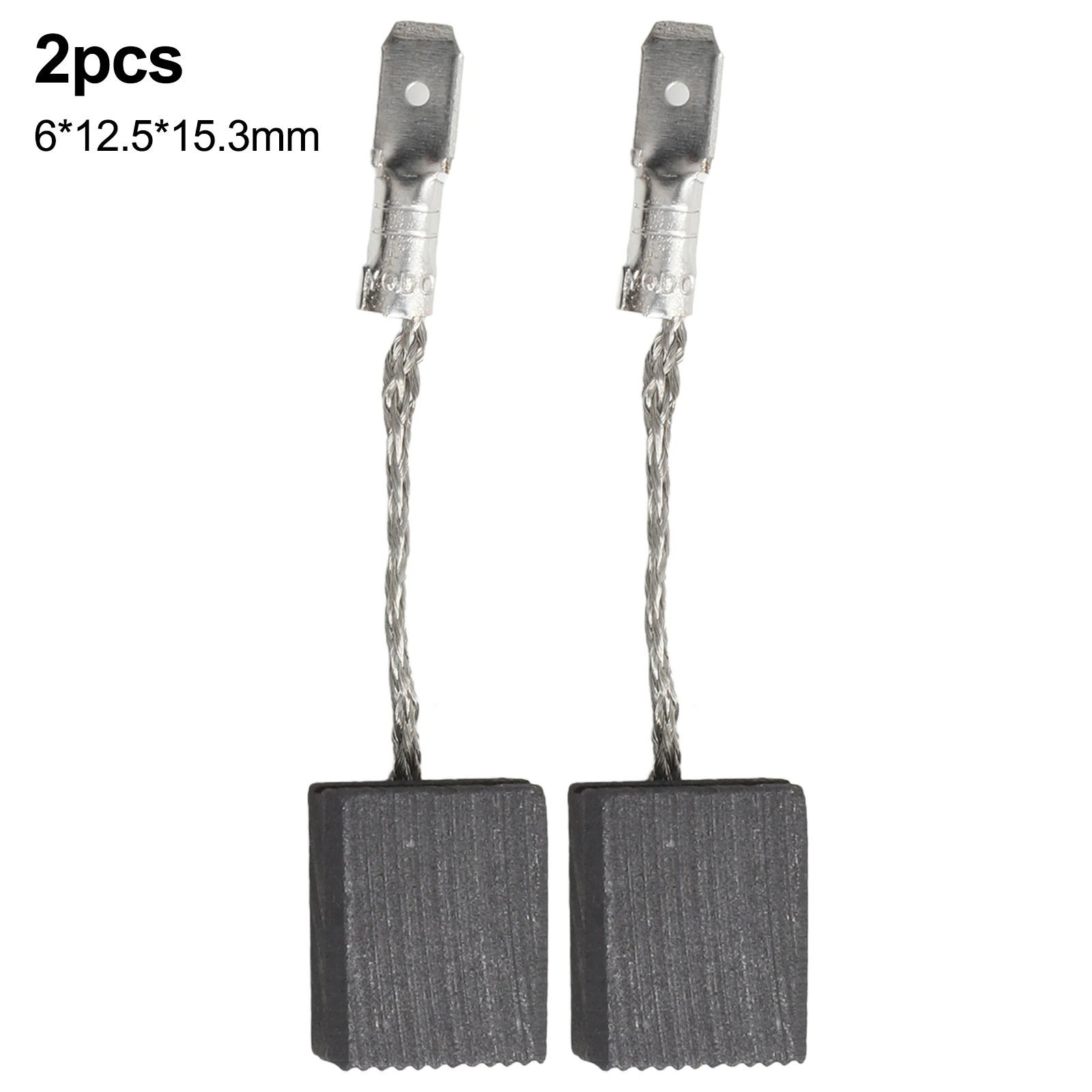 2PCS Carbon Brush For Metabo 316055220 For WEP 15-150 Angle Grinder Carbon Brush 6x12.5x15.3mm Angle Grinder Replacement Parts