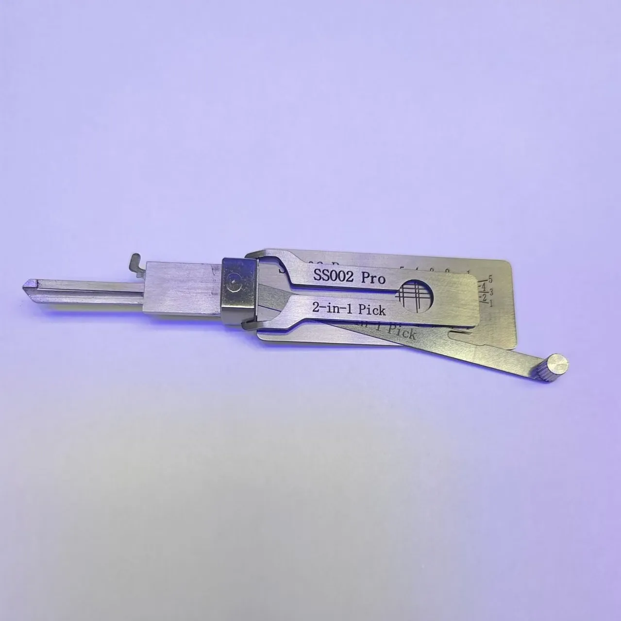 1pc Lishi 2 in 1 Tool SS001 SS002 SS002R Pro KW1 KW5 SC1 SC4 M1/MS2 Tools for Home Door Civil Locks