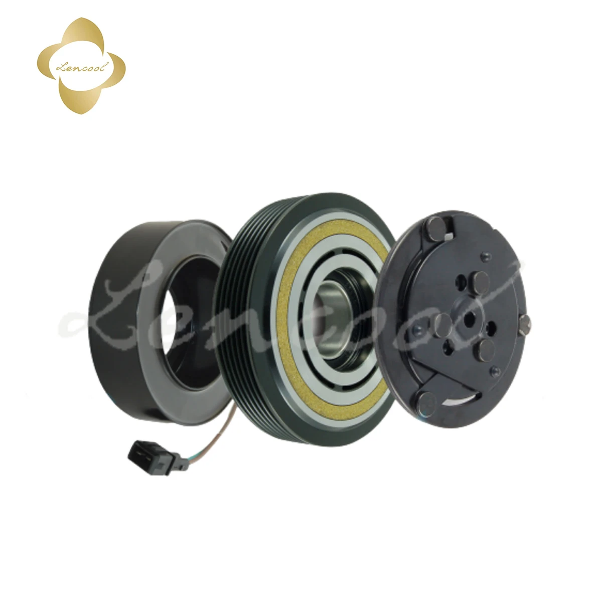 

AC A/C Compressor Pump Clutch Pulley For Volkswagen T4 LT FORD GALAXY SKODA 701820805Q 7D0820805 701820811E