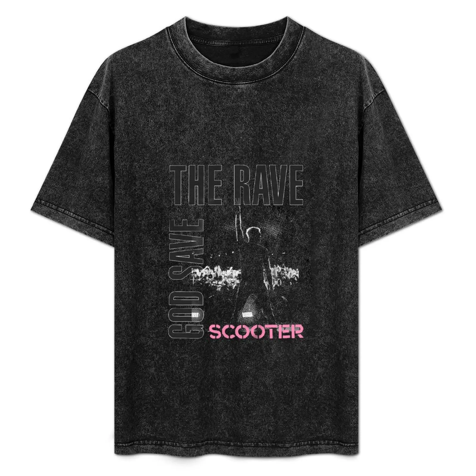

The rave and god savegt scooter lt T-Shirt Basic Simple Design Short Sleeve Shirt