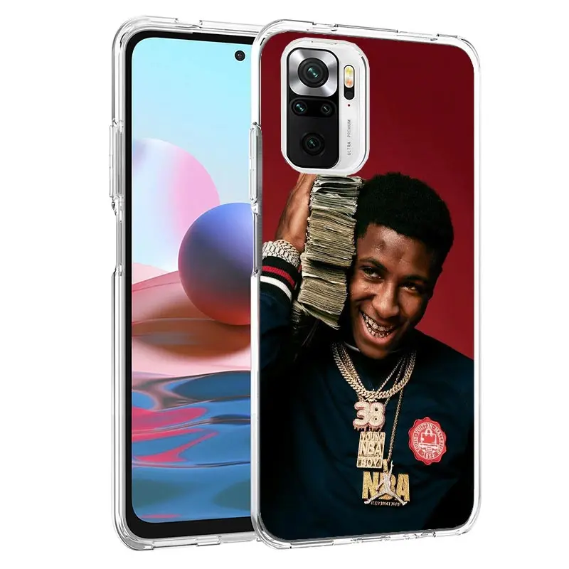 YoungBoy Never Broke Again Case Phone Cover for Xiaomi Redmi 12 12C 10 10C 10A 9 9C 9A 9T 8 8A 7 7A 6 Pro 6A S2 K20 K30 K40 Tren