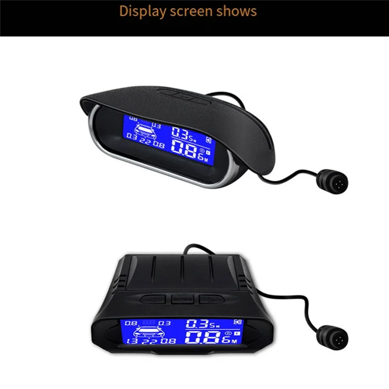 

Car Parking Radar System With 8 Reverse Sensors Buzzer Warning Distance Detection For Car Auto Vehicle Garage Parktronic Kit