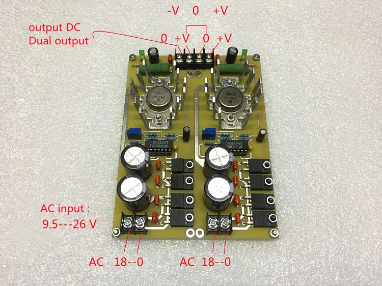 Gold-ปิดผนึกแหล่งจ่ายไฟขึ้นอยู่กับ STUDER Power Circuit เหมาะสำหรับ Preamplifier เครื่องขยายเสียงหูฟัง DAC