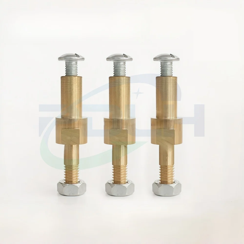 Copper Conductive Rod 8 6mm OD 43 45mm Length Conductive Block Rod for Wire EDM