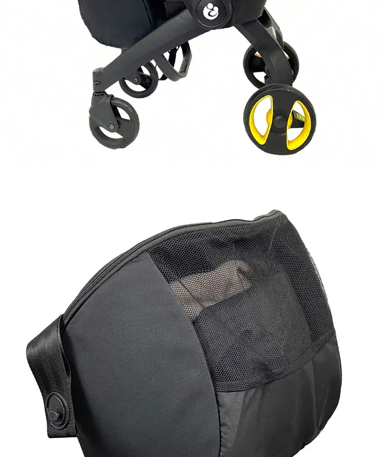 Baby Autositz Aufbewahrungstasche Einkaufstasche Compati mit Doona Kinderwagen Rucksack Schulter Reise Kinderwagen Zubehör – Detail 2