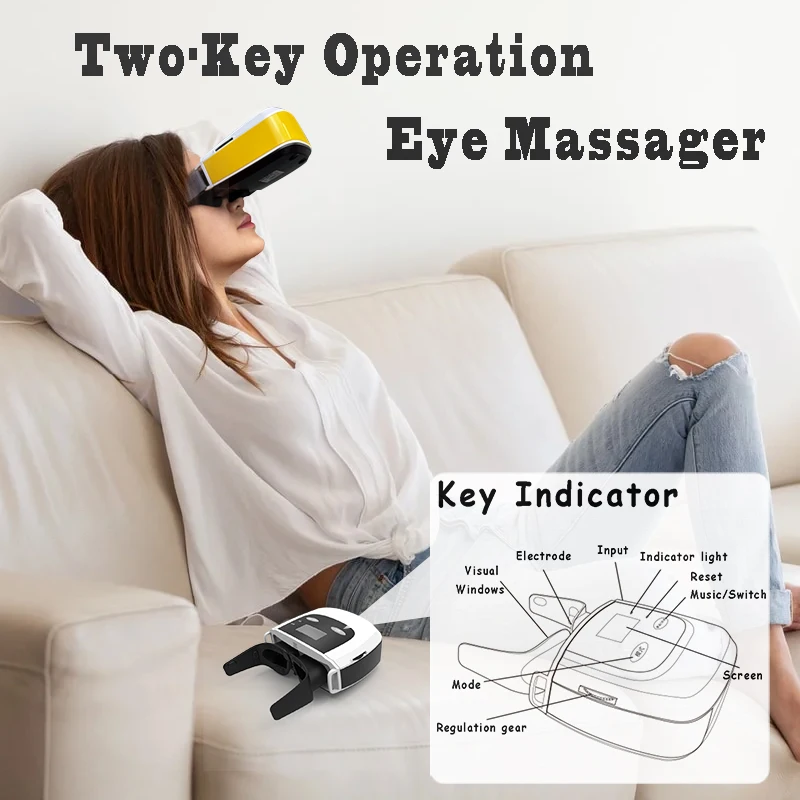 Canxin MyopiaMassage Instrument EMS Vision Trainer Massage Vision Restorer for Adults Children