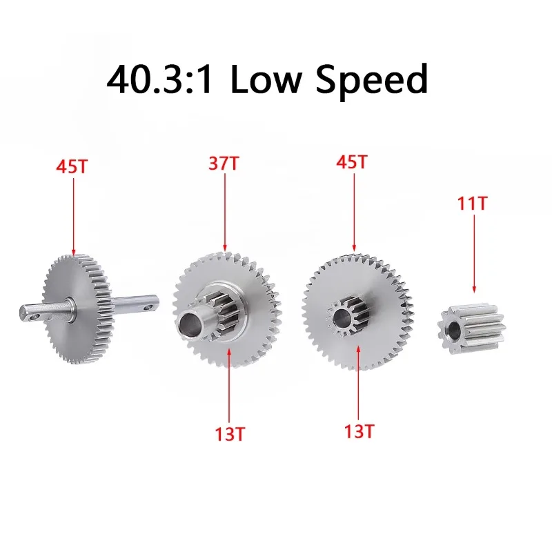 

Stainless Steel Gearbox Gear Used for 1/18 Trx4m Land Rover/Wrangler DIY Upgrade and Modify Accessories