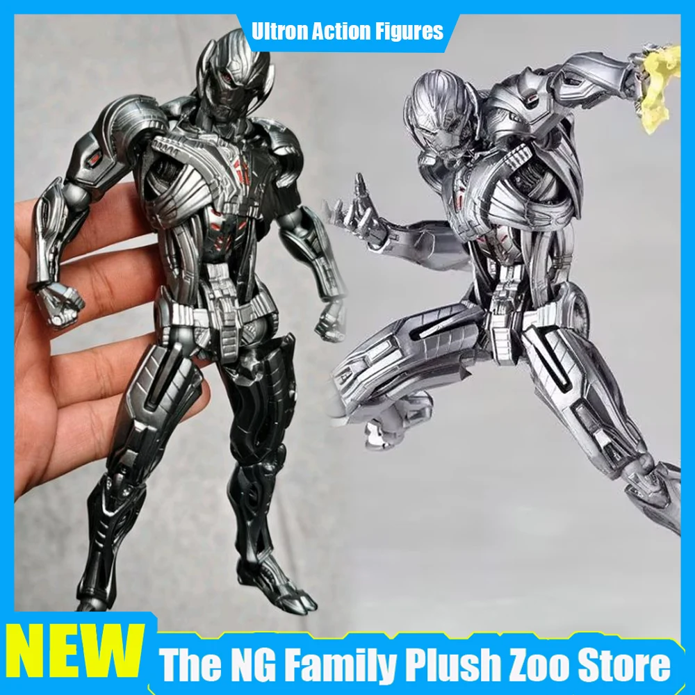 

Marvel Ultron Action Figure 16cm Kaiyodo Amazing Yamaguchi Anime Collection Model Toy for Kids Gift Avengers Theme