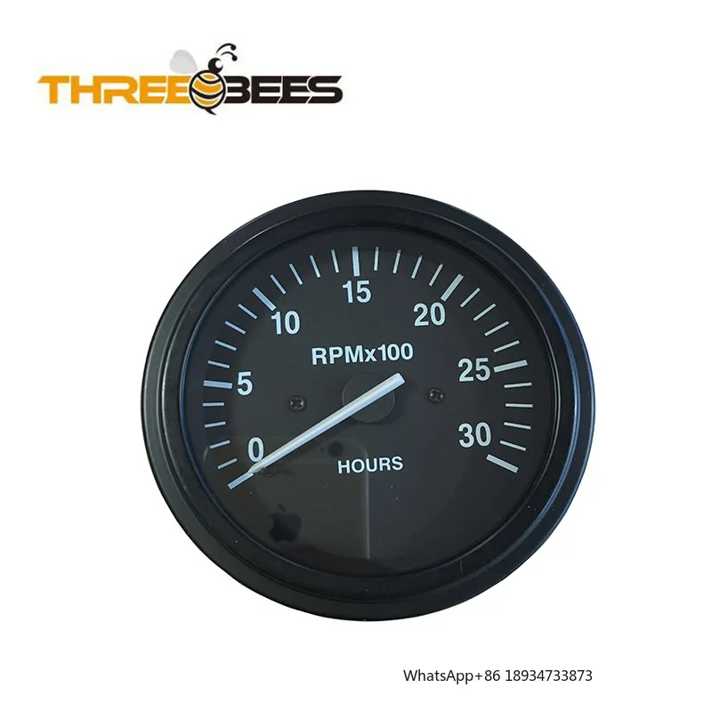 Diesel Engine 52mm Digital Tachometer 12V 24V VDO Gauge Water Oil Temperature/Pressure/Voltage/ Fuel Level/Hour Meter Gauge