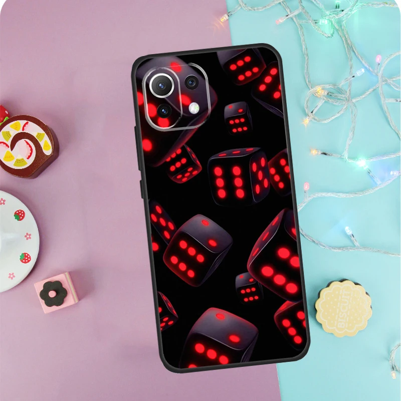 Dice Art Case For POCO X5 X3 F5 Pro M5 F3 F4 X4 GT Cover For Xiaomi 13 Ultra 11T 12T Pro 12 Lite