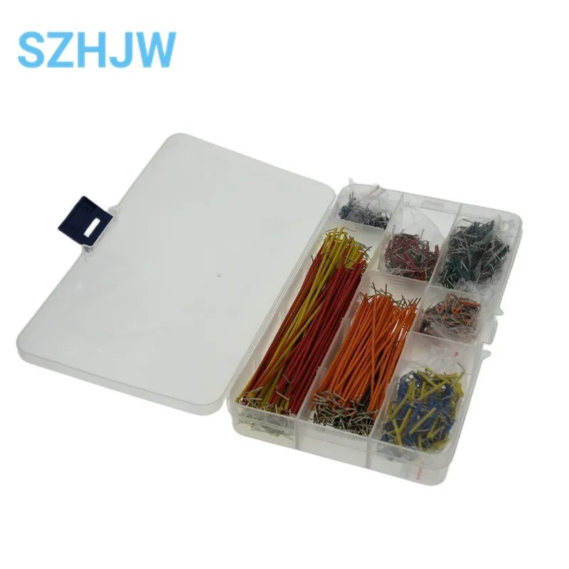 560 Pièces Kit Jumper Breadboard - Fils De Connexion Mâle Vers Mâle 14 Longueurs Avec Boîte De Rangement