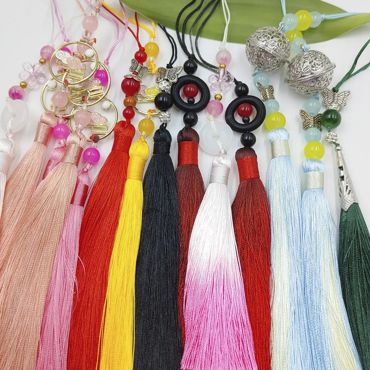 Tassel Pendants Tassel Accessories Non Fading Ancient Style Pendants Ancient Hanfu Pendants Qipao Semi-finished Decorations