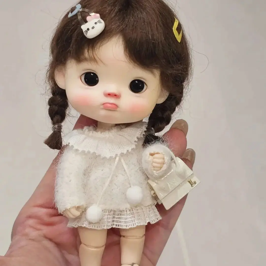 

ЛЯЛЬ 1/8 ob dianmei Ob11 Diandi Dianbro щенок девушка Хуан Блайт ACGN аниме смола тела DIY игрушка Точечный макияж бесплатная доставка