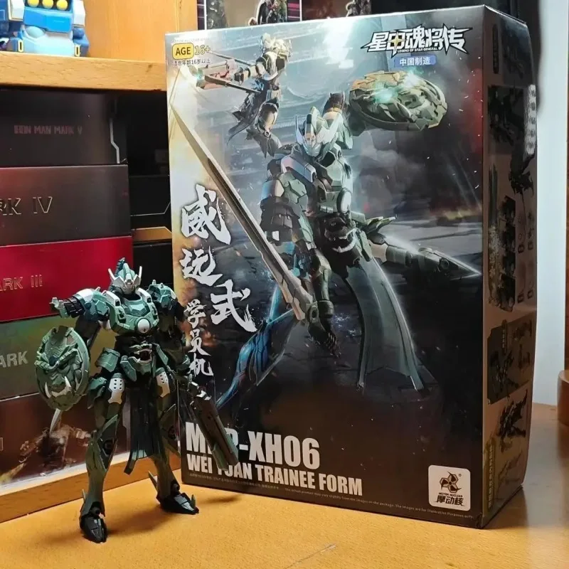 

В наличии Мотор Nuclear MNP-XH06 Фигурки Weiyuanshi 1/100 MG Сплав Скелет Меха Сборка Игрушки Модель Коллекция Игрушек Подарок