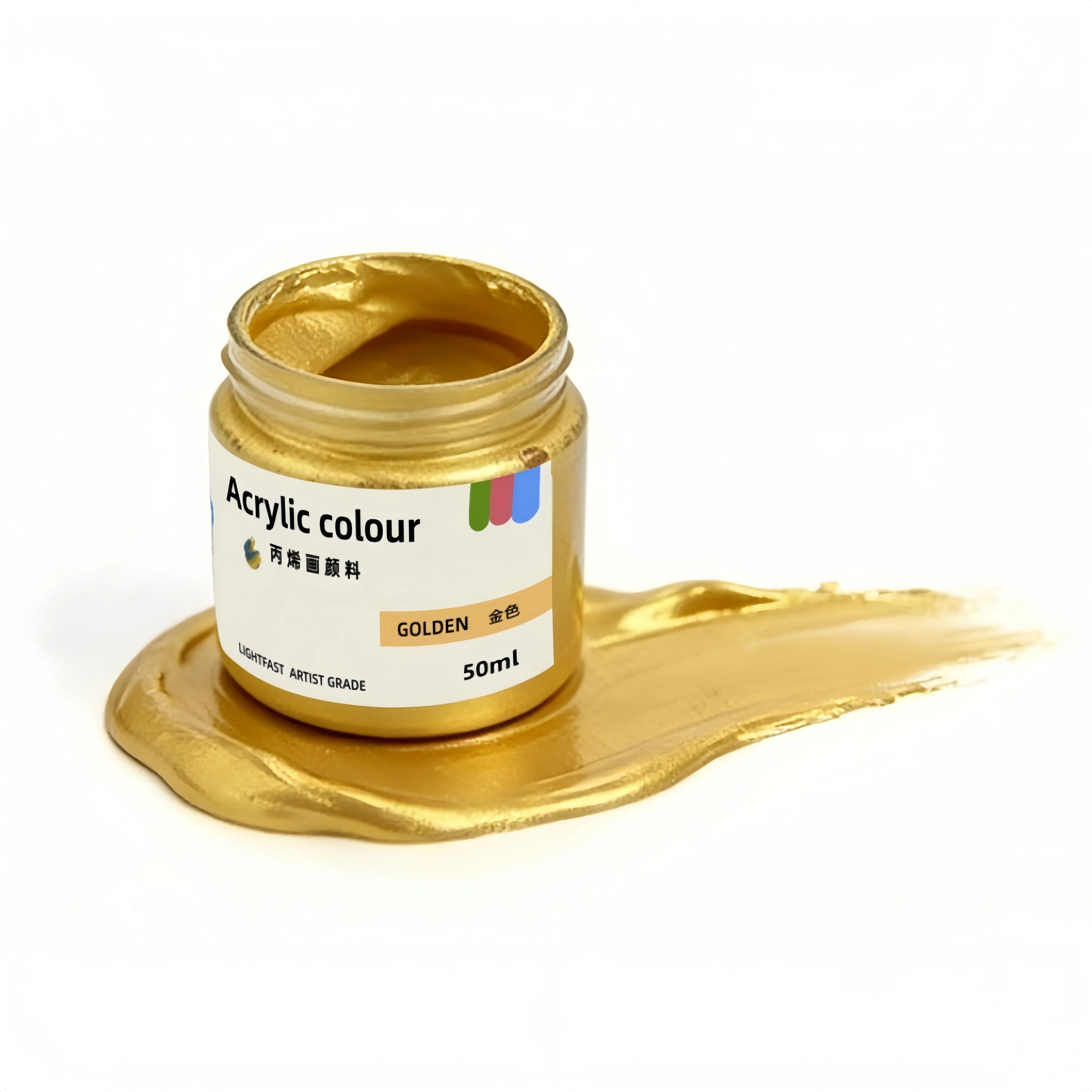 9-Farben-Acrylfarben, erhältlich in großer Kapazität von 50 ml. Das Set enthält Malen, Färben, Kunst, Malerei und Graffiti. – Detail 12