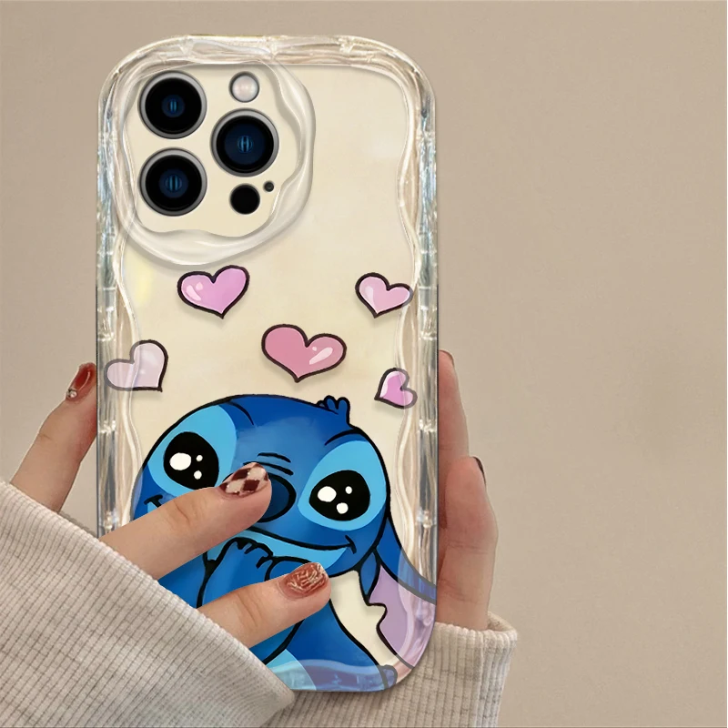 Cartoon Stitch Tpu Case For Vivo V27 V30 V23 Pro V25E V21E Y78 Y75 Y77 Y72 Y19 Y30 Y03 Y27S Y56 Y52 Y55 V23E V27E V29 Lite Cover