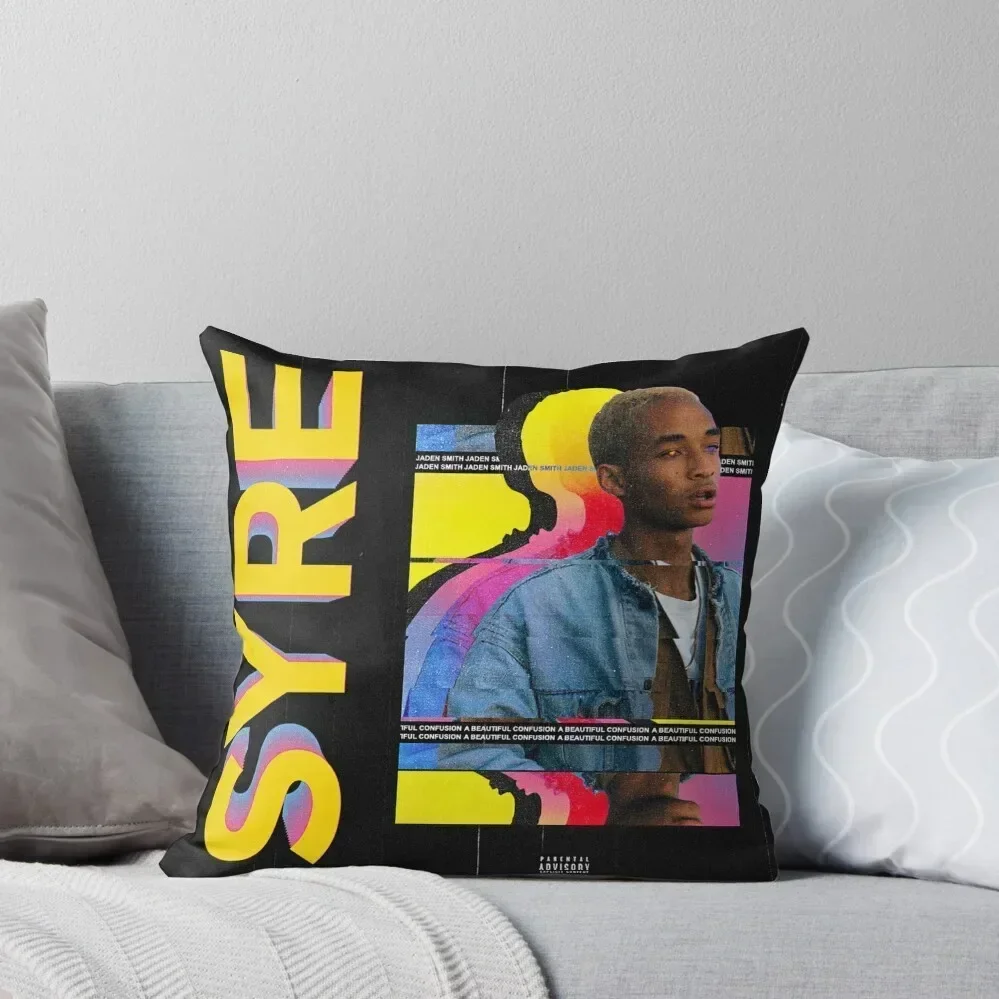 Jaden Smith - SYRE Throw Pillow Room decorating items Christmas Pillows luxury decor Cushion Child pillow