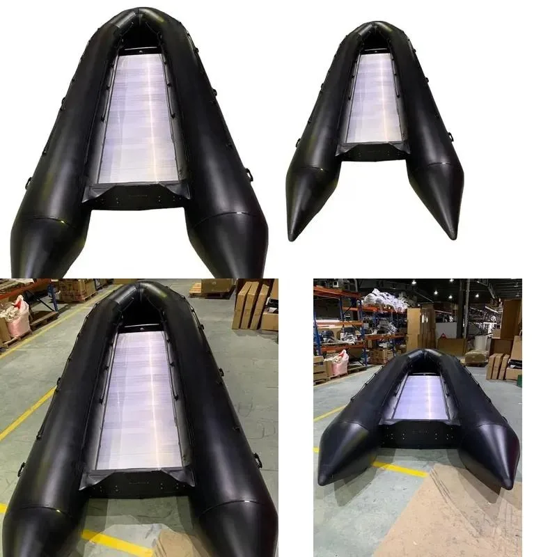 Foldable 9m Inflatable Boat Large Size Aluminum Floor Customizable Fishing Vessel