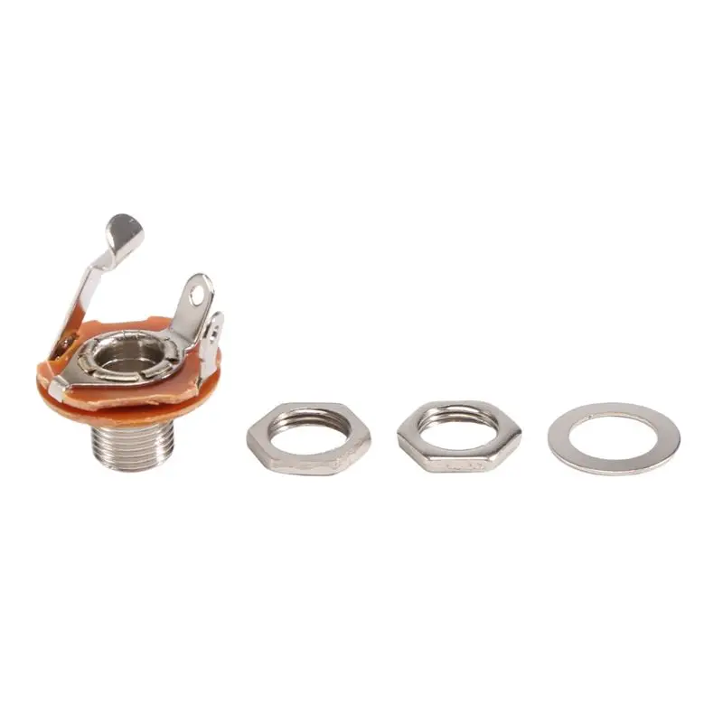ABKV-Guitar Parts & Accessories Switchcraft 1/4 6.35Mm 2-Conductor Mono Chassis Guitar Jack Input Output