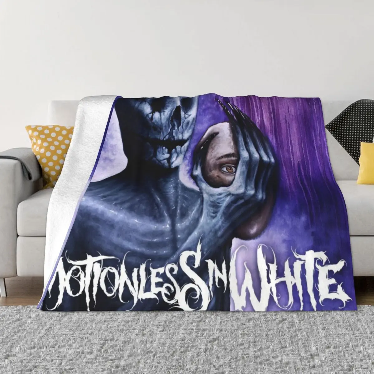 motionless purple 2020 menlu Throw Blanket throw blanket for sofa Retro Blankets Fluffy Shaggy Blanket Luxury St Blanket