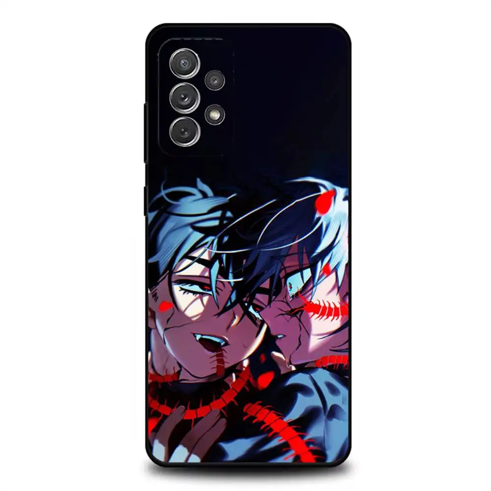 Cool Ivantill A-Alien Stage Phone Case For Samsung S 9,10,21,30,22,23,24,25,Ultra,Plus,Lite,FE,4,5G Black Soft Case