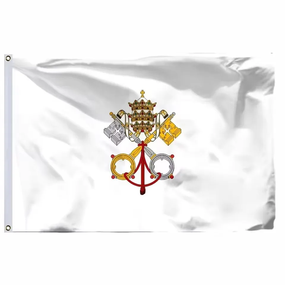 Custom banner of Vatican Christianity Church For 3'X5' OR 2X3FT WITH history hobby Flag