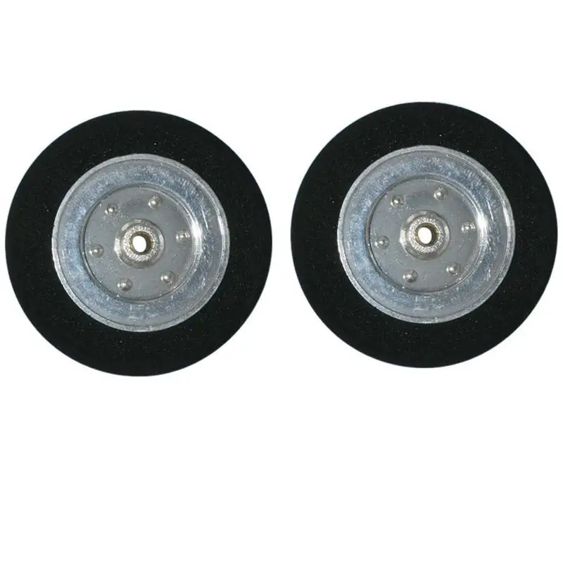 Train d'atterrissage galvanoplastie, roues Super légères D30-58mm pour avion RC, jouets de remplacement, accessoire d'avion, 2 pièces