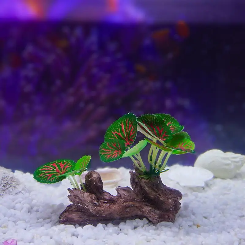 Fish Tank Landscaping Plants Water Grass Aquarium Ornaments Simulation Artificial Underwater Plants Decorations Accessories