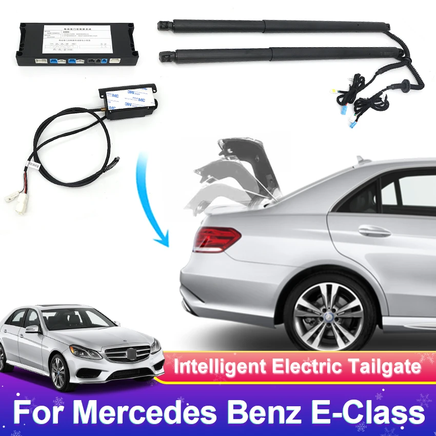 Car Soft Close Door Latch Pass Lock Actuator Auto Electric Absorption Suction Silence Closer For Mercedes Benz E Class 2011-2022