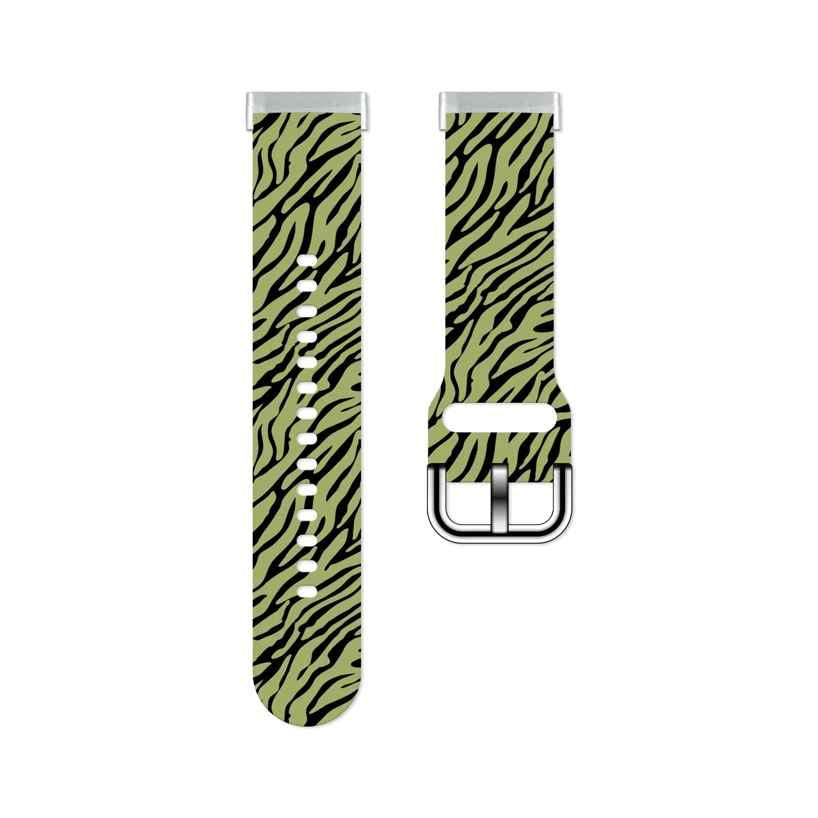 

Zebra-stripe Printed Strap for Fitbit Versa 4/3 Watchband Replaceable Bracelet for Fitbit Sense 2 Watch Band for Kids as a Gift