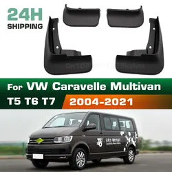 For VW Transporter T5 T6 T7 Caravelle Mulivan 2004 - 2021 2014 2015 2016 2017 2018 2019 Fender Mudflaps Splash Guards Mudguards