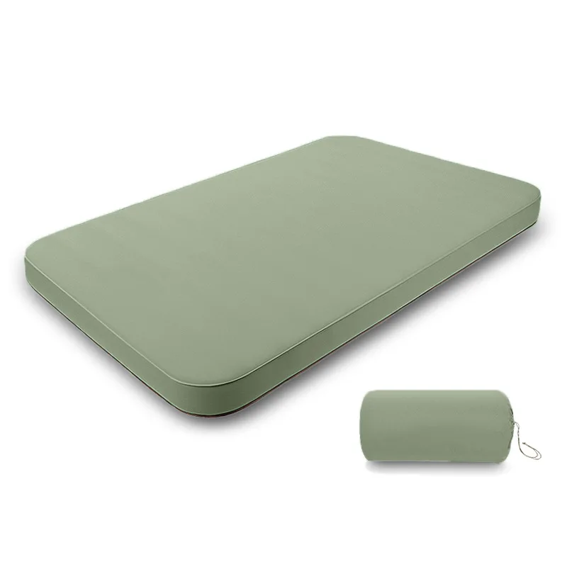 Single and double automatic inflatable mattress cheese mattress camping base camping moisture-proof sleeping mat