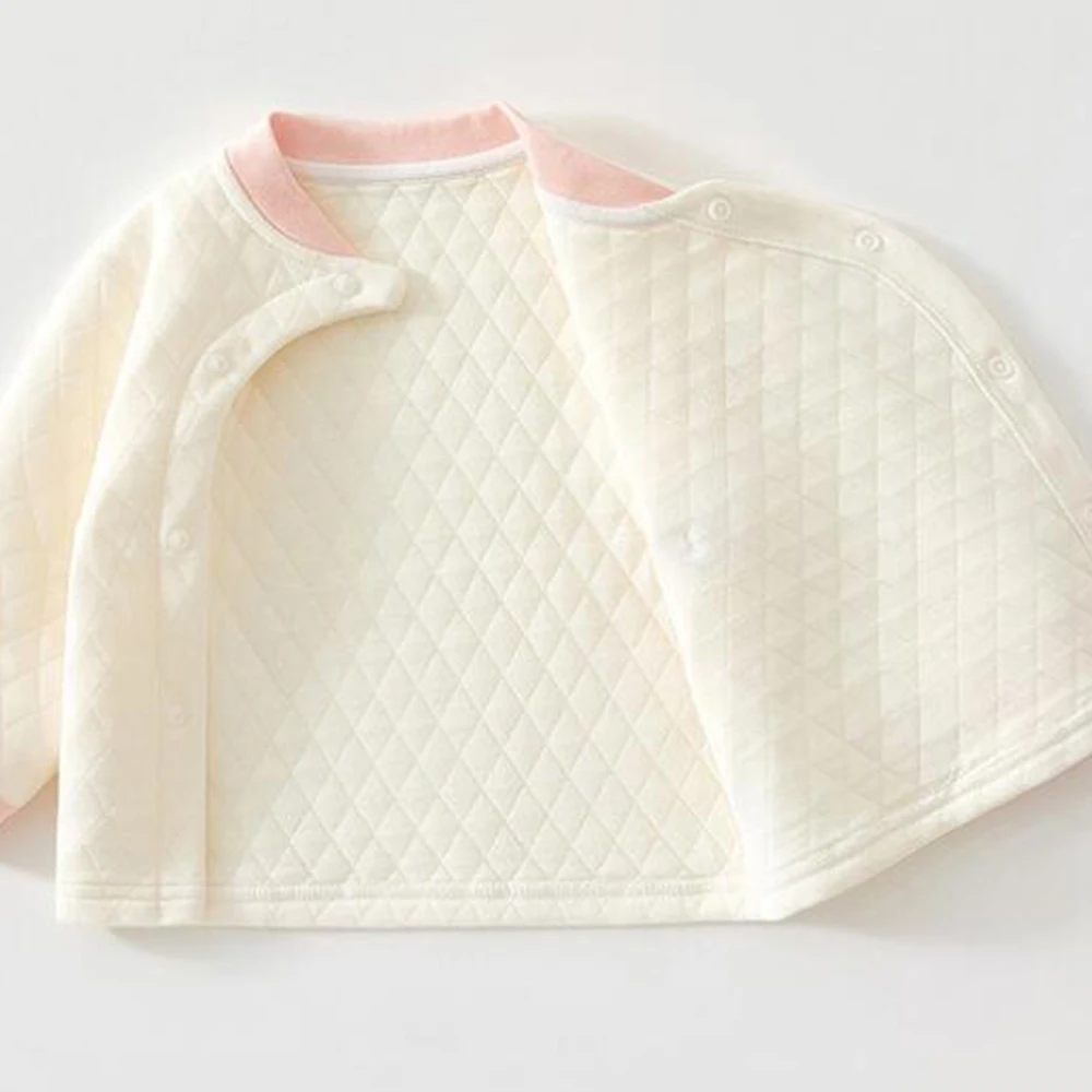 Baby Girl Clothes Winter Quilted Warm Autumn Infant Clothing Sets Long Sleeve Tops Pants Two Pieces Christmas Baby Outfits