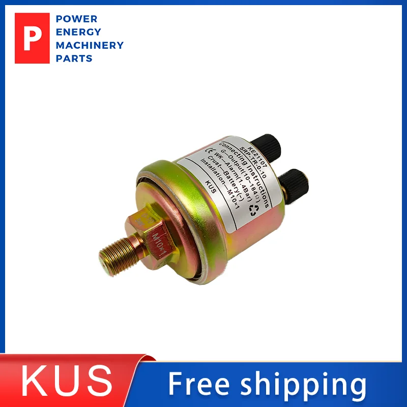 

Original KE21107 KUS Oil pressure sensor 0-10 bar Alarm System 1.4 Bar Generator Parts