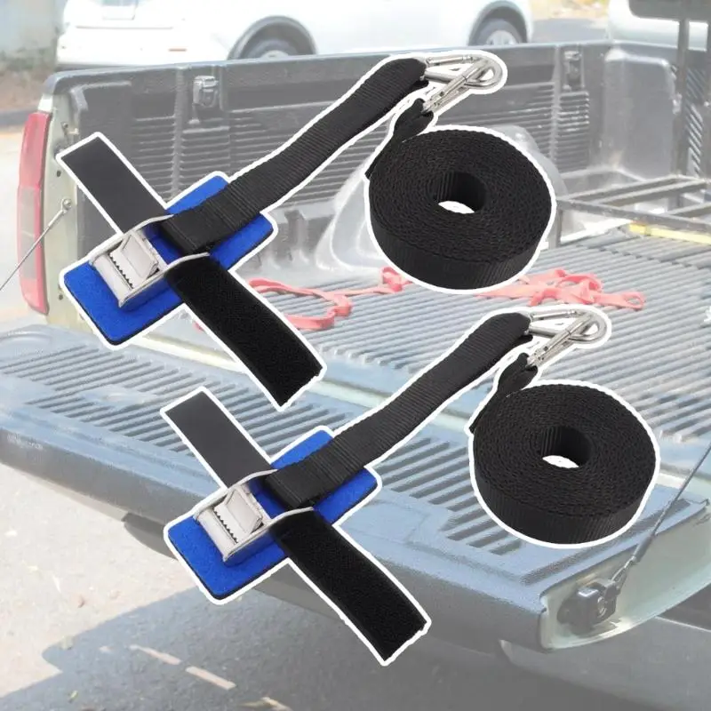 Manual Fastening Strap 300 Cargo Tie Down with Pull Tight Metal Clip and Webbing for Daily Storage and Travel Tasks D7YA