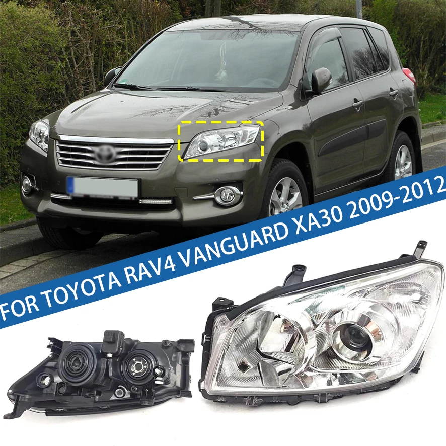 

Для Toyota RAV4 Vanguard XA30 2009 2010 2011 2012, передний бампер, головной фонарь, фара дальнего света, указатель поворота
