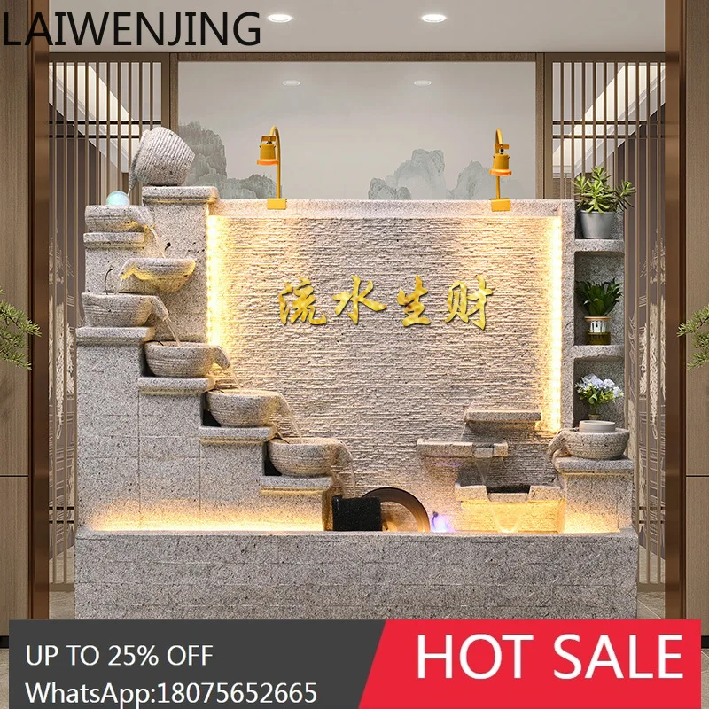 

MJY Water Curtain Wall Flowing Water Screen Fish Pond Flowing Wall Landscaping Courtyard Decoration Water Feature Ornament