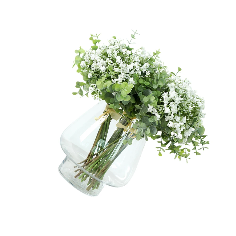 

Artificial Gypsophila Bouquet Creative Home Desktop Decoration Wedding Party Supplies -Friendly Fake Plant Odorless
