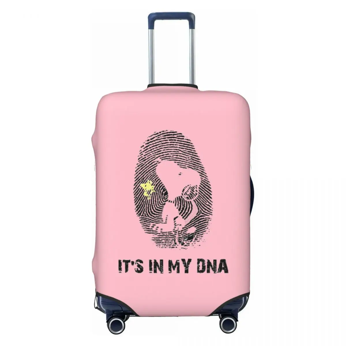 

Чехол для багажа Custom S-snoopys IT'S IN MY DNA, эластичный защитный чехол для дорожного чемодана, подходит для чемоданов 18-32 дюймов