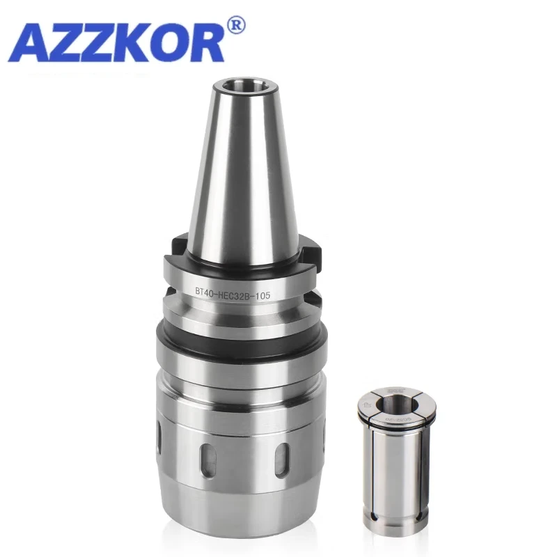 AZZKOR Powerful Tool Holder BT40-C32-105L Rough Semi Precision Milling CNC Machining Tools Holder (Set High-Precision Type)