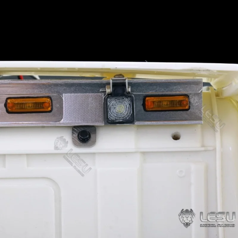 RC 1/14 LED-Rücklicht für Hochdach für Tamiya Hydraulischer Bagger, Lader, Kipper für SCANIA MAN VOLVO Anhänger, Kipper, DIY-Teile – Detail 6