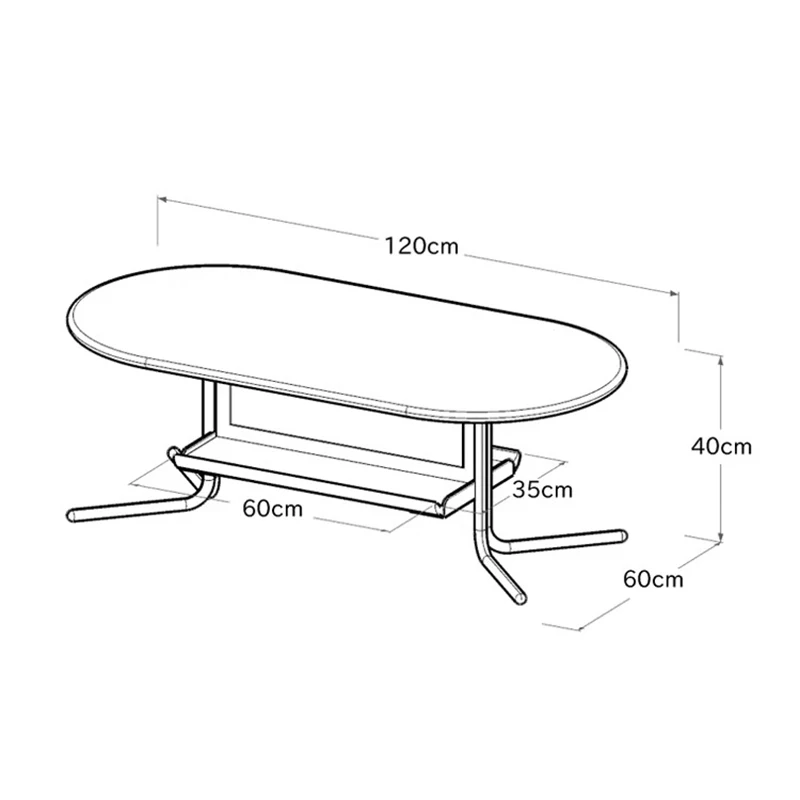 Factory Direct 2026 Nordic Style Vintage Coffee Table Unique Neutral Premium Simple Coffee Table Living Room Cool Table De Salon