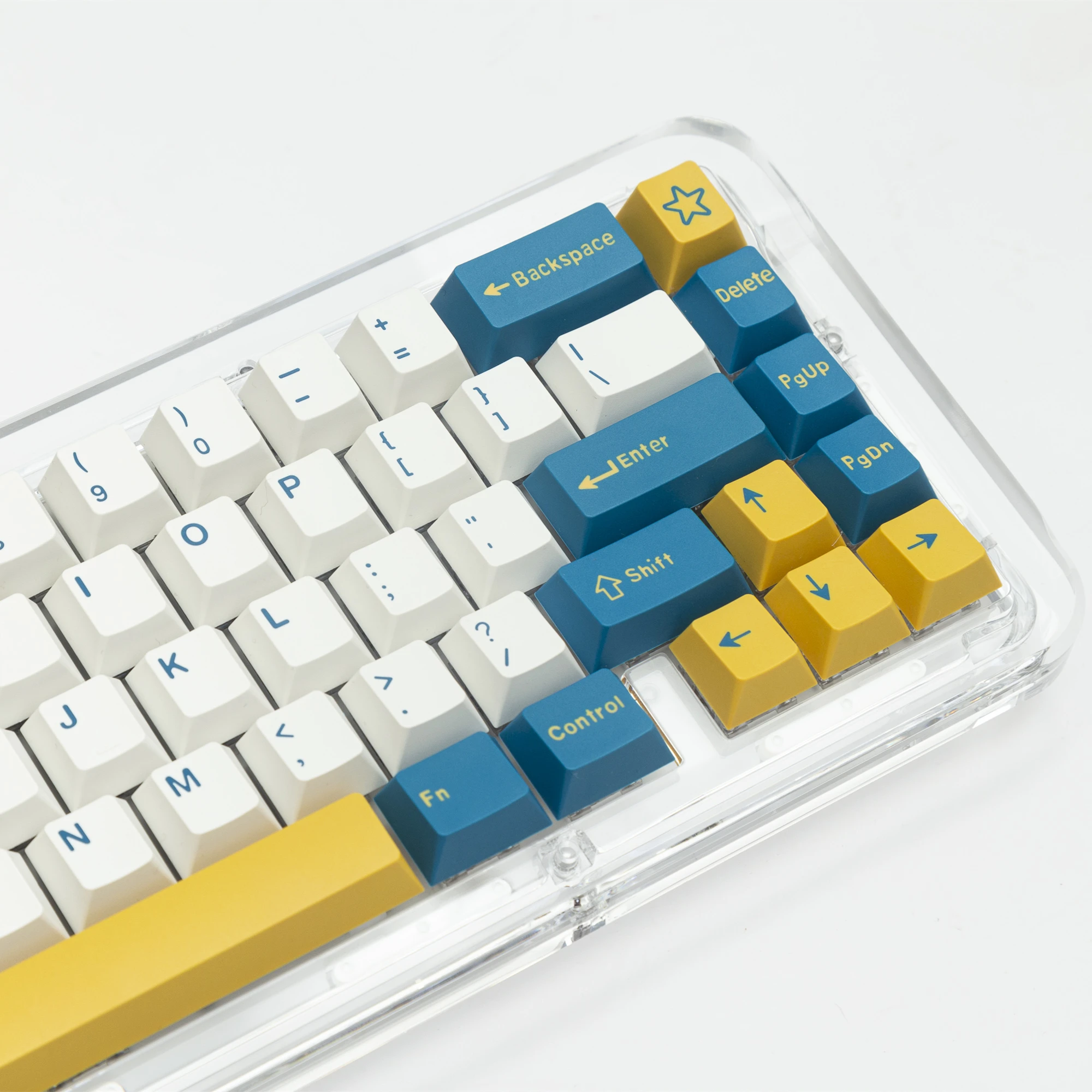 173-клавишные колпачки GMK Merlin Cherry Profile PBT для механической клавиатуры для переключателя MX с переключением 1,75U 2U ISO Enter Double Shot