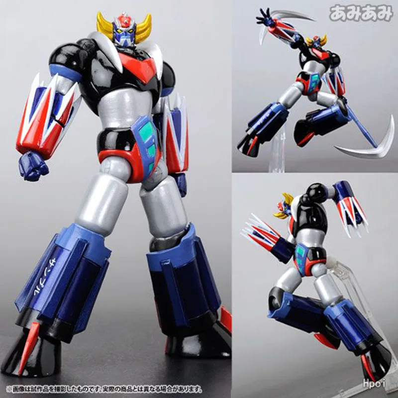 Original Kaiyodo Revoltech Yamaguchi No.085 Grendizer UFO Robot Action Figure Model Toys12CM Collection Scene Ornament Gift